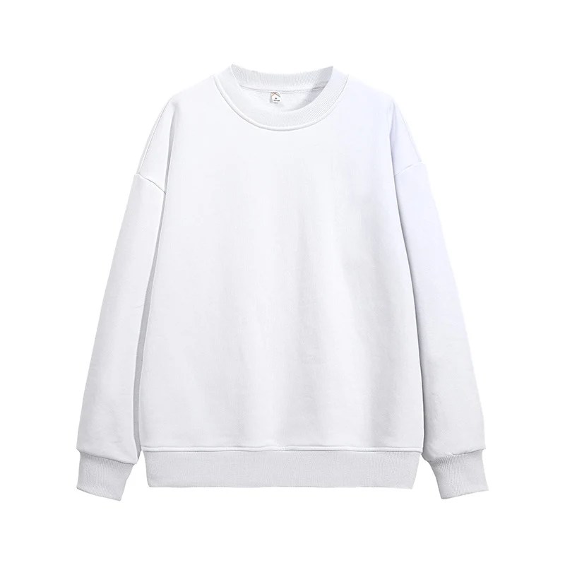 Unisex Oversize Rundhals-Sweatshirt aus schwerer Baumwollmischung mit geripptem Saum und Raglanärmeln Drune