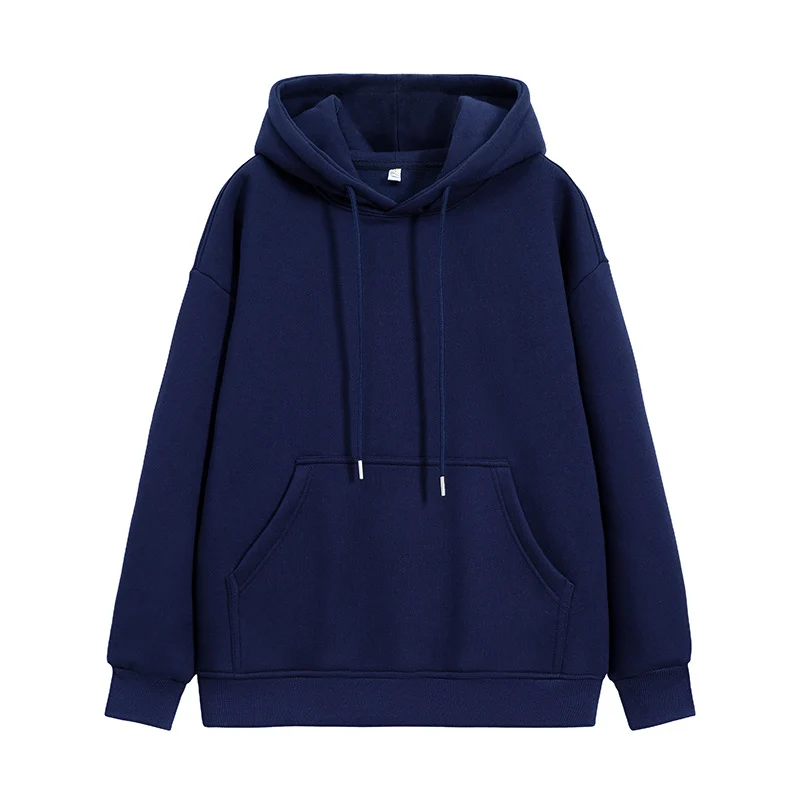 Unisex Oversize Kapuzenpullover mit Kängurutasche und weichem Fleece-Innenfutter Drune