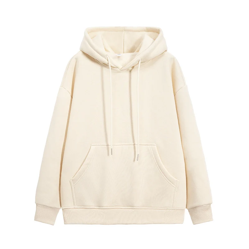 Unisex Oversize Kapuzenpullover mit Kängurutasche und weichem Fleece-Innenfutter Drune