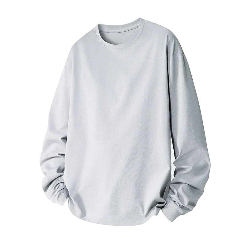 Herren Oversize-Sweatshirt aus Baumwollmix mit Rundhalsausschnitt und gerippten Bündchen Drune