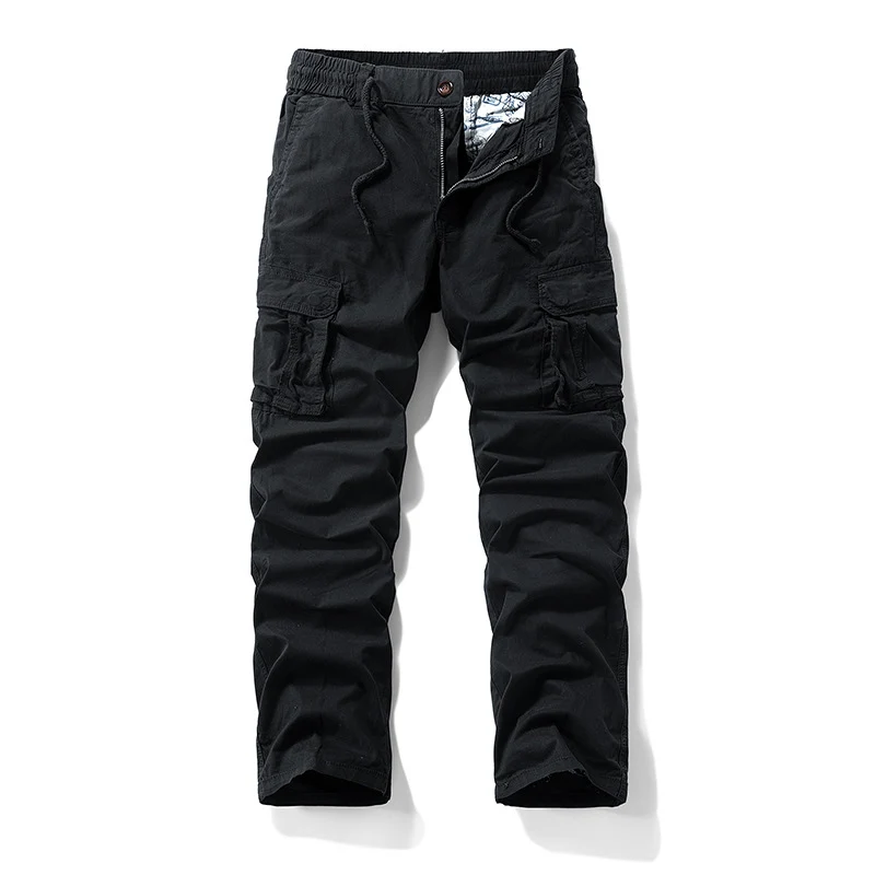 Herren Multifunktionale Cargohose mit elastischem Komfortbund, Tunnelzug und Organizer‑Taschen Drune