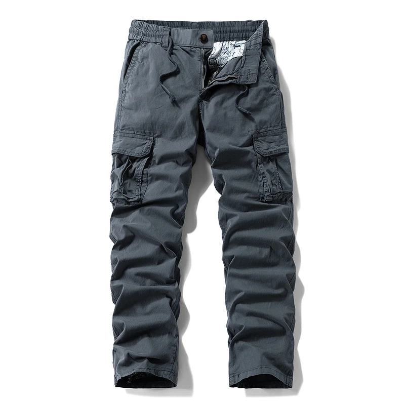 Herren Multifunktionale Cargohose mit elastischem Komfortbund, Tunnelzug und Organizer‑Taschen Drune