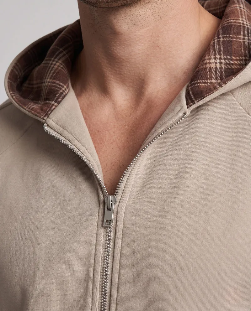 Unisex lässiges zweiteiliges Sweatset mit gefütterter Kapuze, geradem Bein und elastischem Kordelzugbund