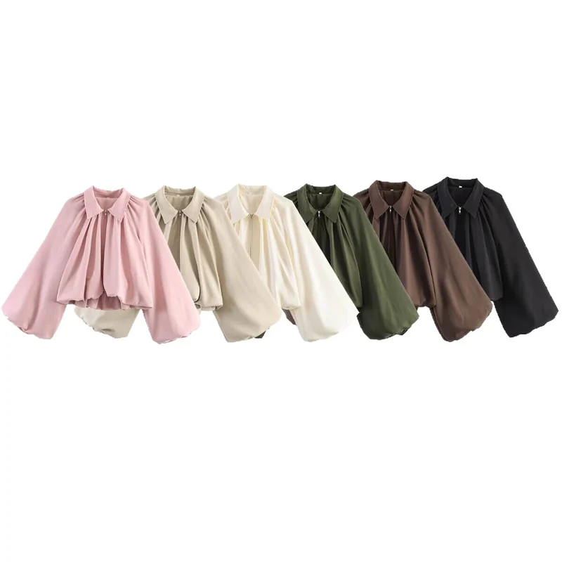Damen Kurze Cape-Jacke mit weitem Fledermausärmel und geraffter Passe Drune
