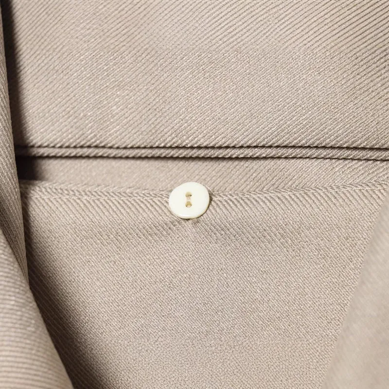 Damen Kurzcape-Mantel mit überlappendem Schalkragen und Ein-Knopf-Verschluss Drune