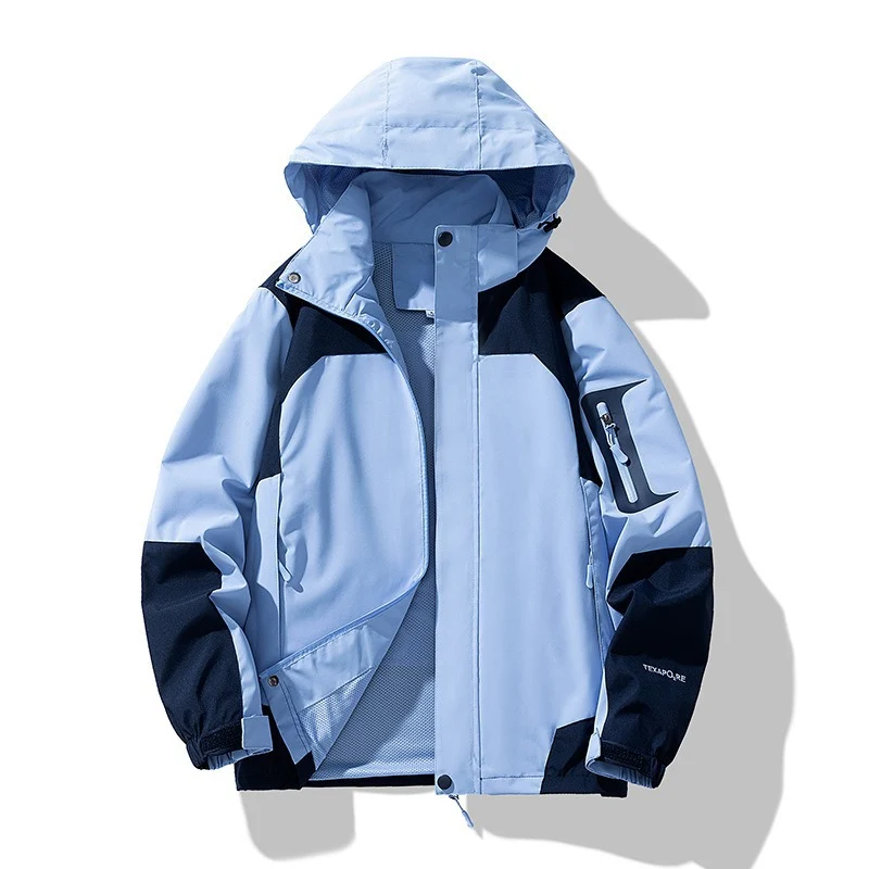 Herren Atmungsaktive Softshell-Performancejacke mit Kapuze und Ärmeltasche Drune