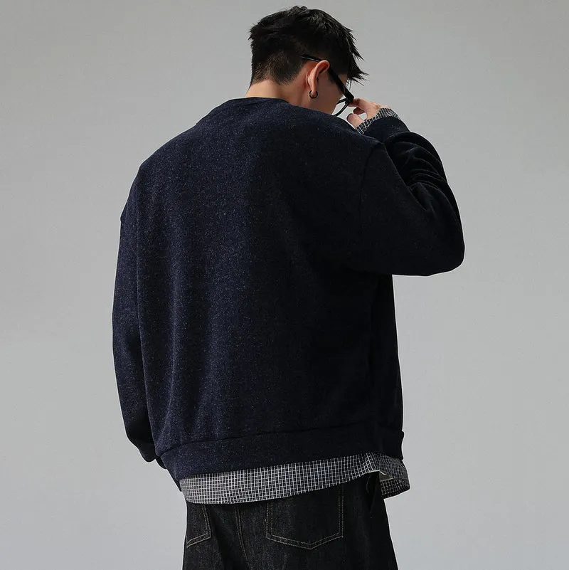 Herren Bewegungsfreundliche Oversized-Jacke Drune