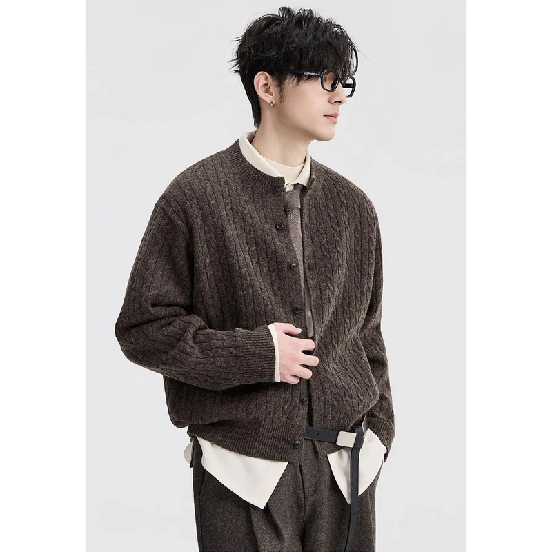 Damen Strickjacke mit Kabelmuster Drune