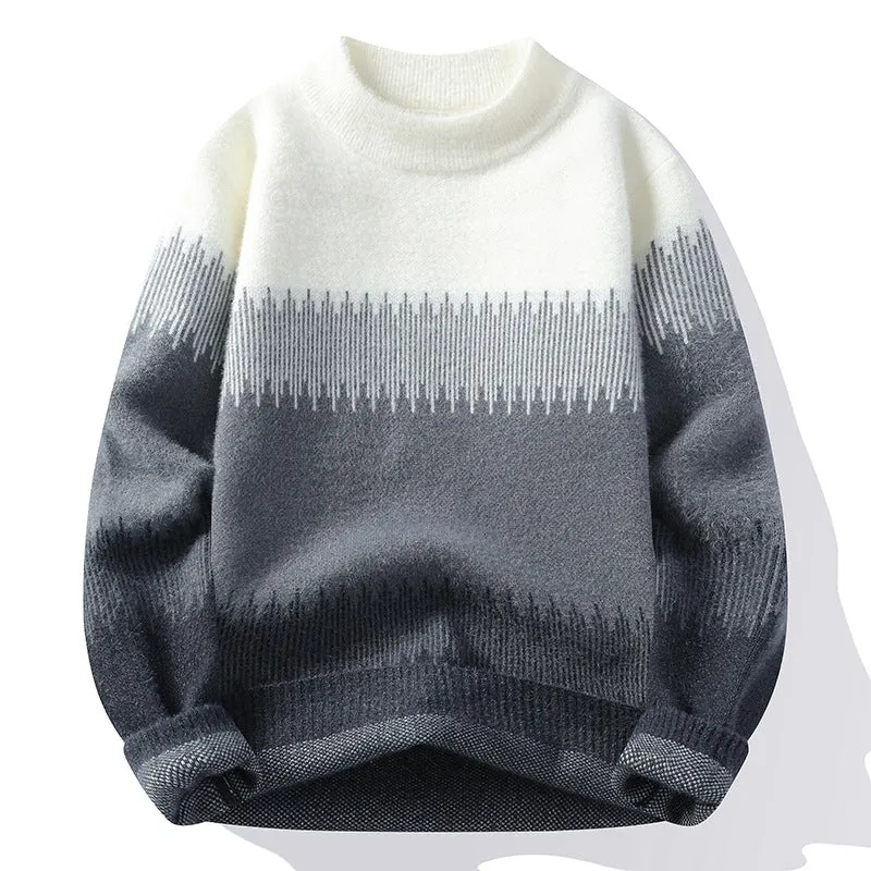Damen Kuscheliger Pullover mit modernem Farbverlauf Drune