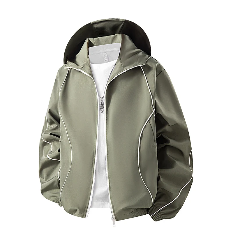 Herren Leichte Kapuzen‑Windjacke Drune