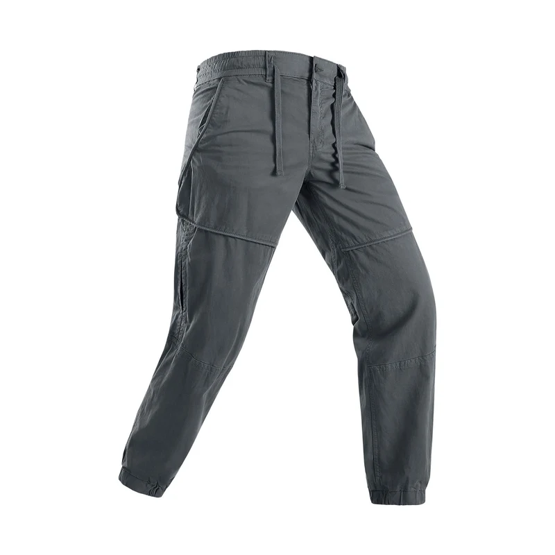 Herren Leichte Cargo-Jogginghose mit Tunnelzug, Kniepasse und elastischen Bündchen Drune