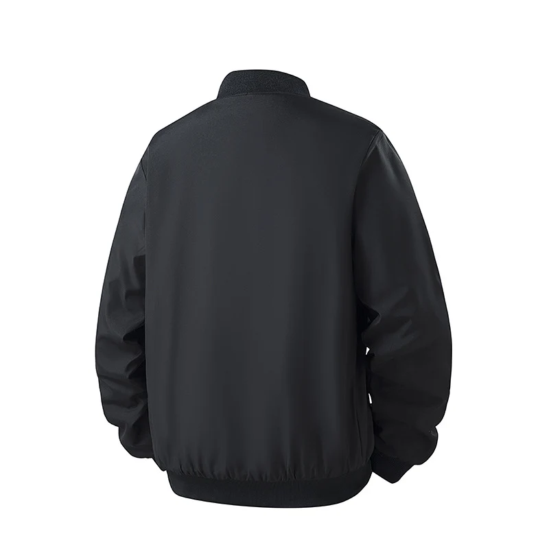 Herren Leichte Bomberjacke im MA‑1 Look mit Ärmeltasche und gerippten Bündchen Drune