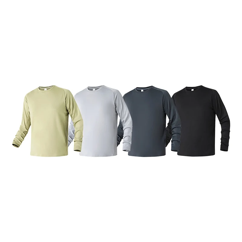 Herren Langarm-Thermo-Shirt mit Waffelstruktur und atmungsaktivem Funktionsmaterial Drune