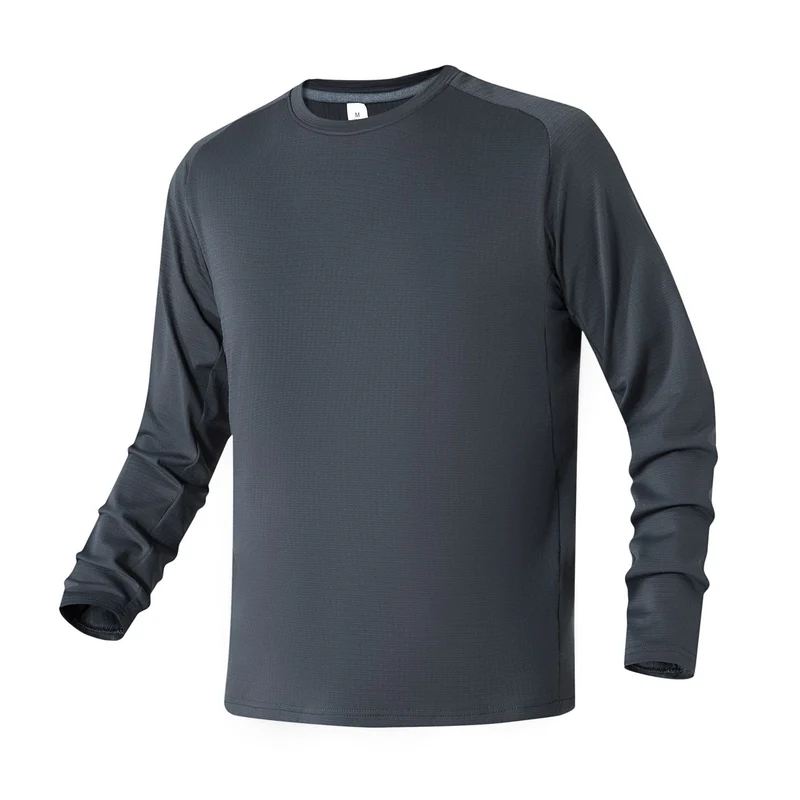 Herren Langarm-Thermo-Shirt mit Waffelstruktur und atmungsaktivem Funktionsmaterial Drune