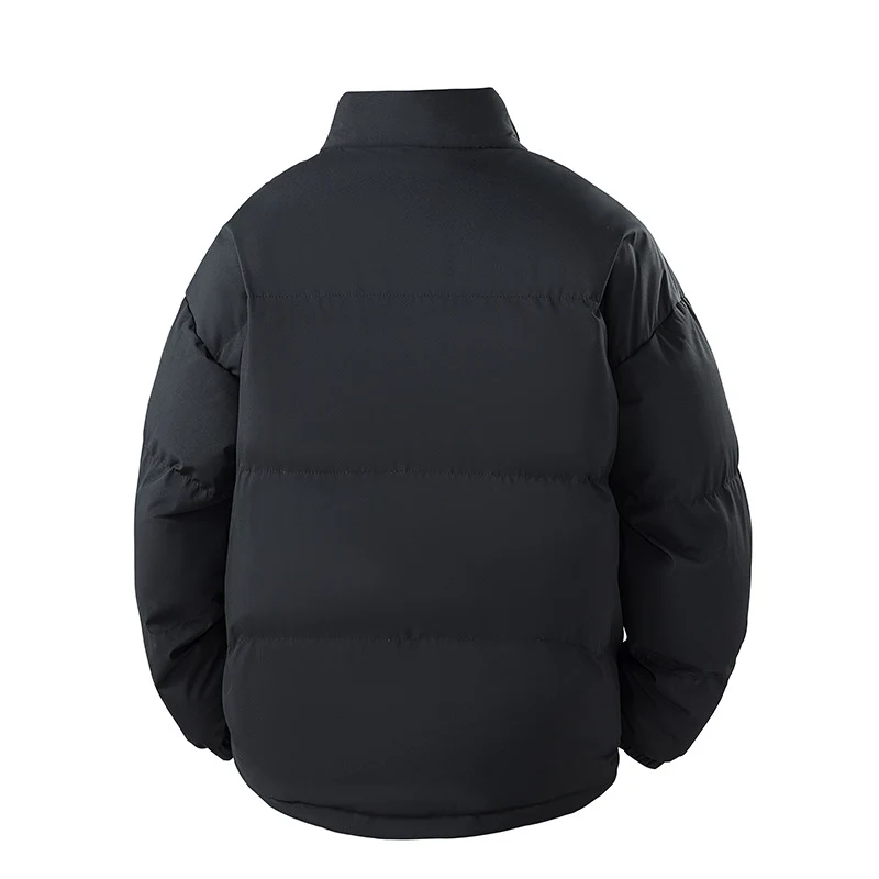 Herren gesteppte Winterjacke mit hohem Stehkragen, Daunenoptik und Relaxed‑Fit Drune