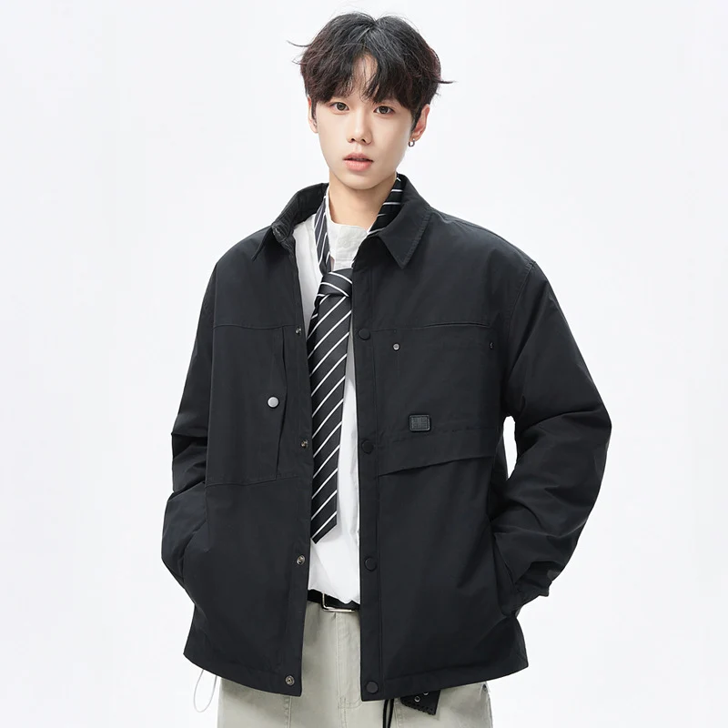 Herren Funktionale Fieldjacke mit Thermofutter und Utility-Taschen Drune