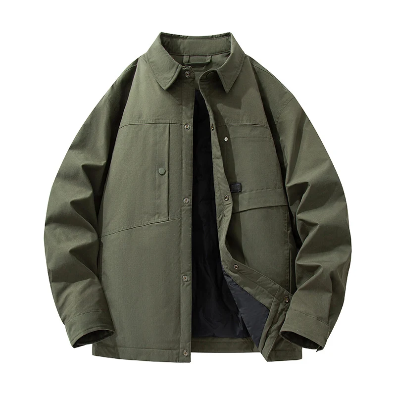Herren Funktionale Fieldjacke mit Thermofutter und Utility-Taschen Drune