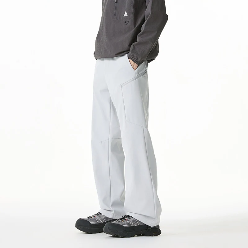 Herren Funktionale Cargo-Hose mit elastischem Bund und verstellbarem Saum Drune