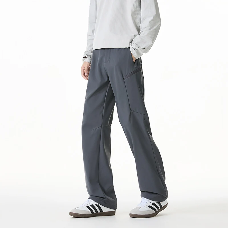 Herren Funktionale Cargo-Hose mit elastischem Bund und verstellbarem Saum Drune