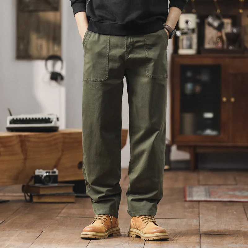 Herren Freizeithose im Utility‑Style mit aufgesetzten Taschen Drune