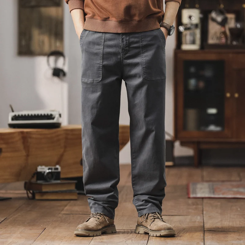 Herren Freizeithose im Utility‑Style mit aufgesetzten Taschen Drune