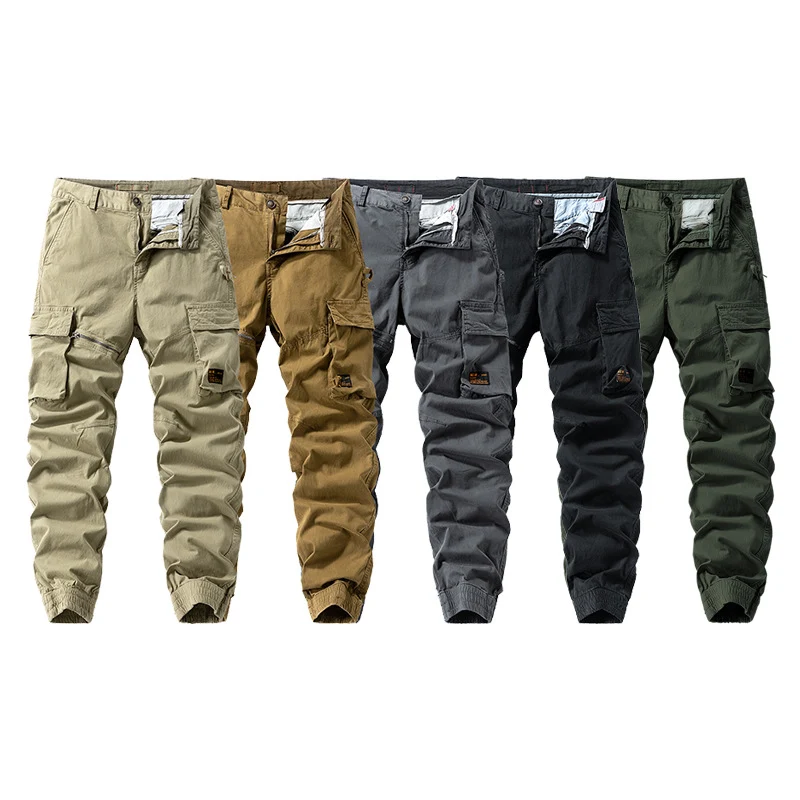 Herren Carpenter-Style Cargohose mit Zip-Knöchel, verstärkten Kniepaneelen und multifunktionalen Taschen Drune