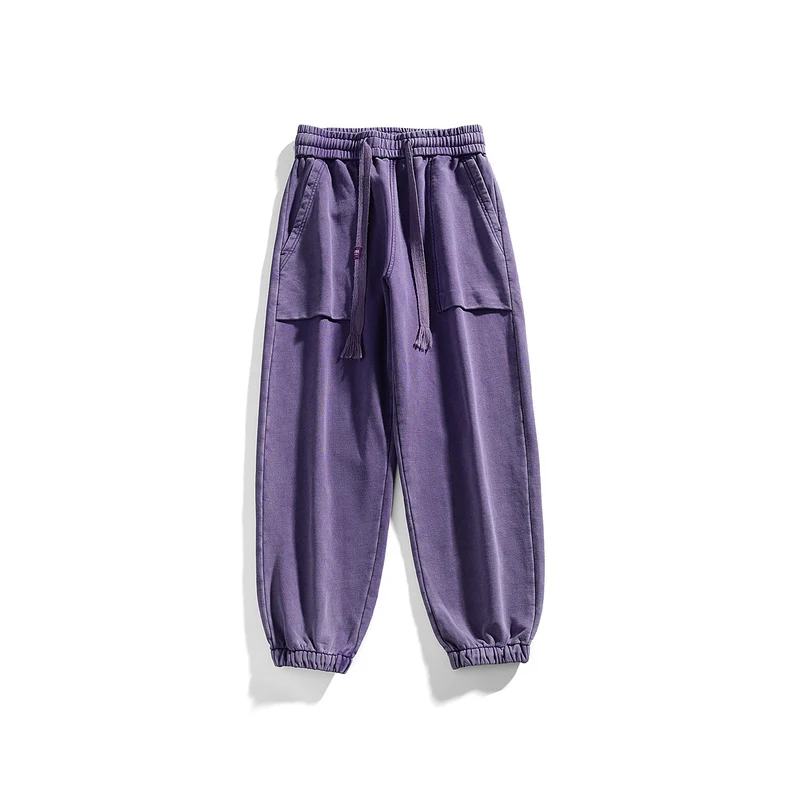 Herren Cargo-Jogginghose mit elastischem Bund und aufgesetzten Pattentaschen Drune