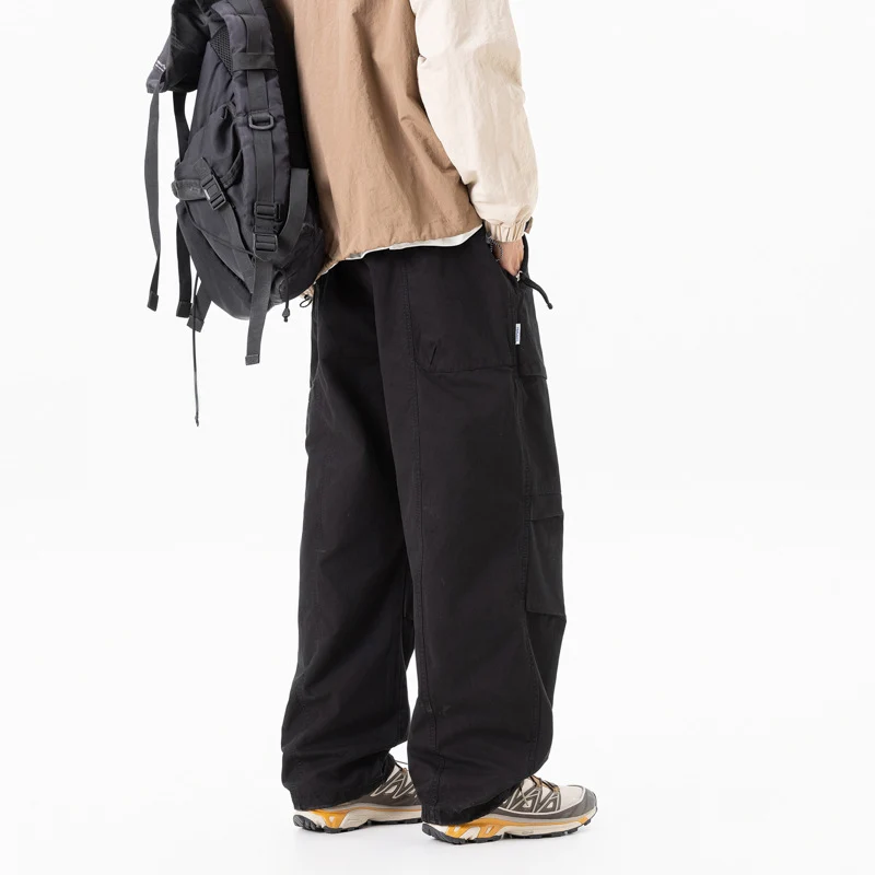 Herren Cargo-Hose mit elastischem Bund und Multifunktions-Taschen Drune