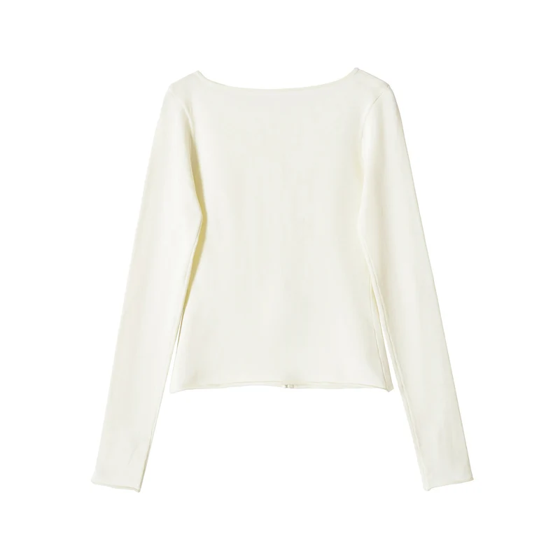 Damen Feinstrick Cropped-Cardigan mit Perlmuttknopfleiste Drune