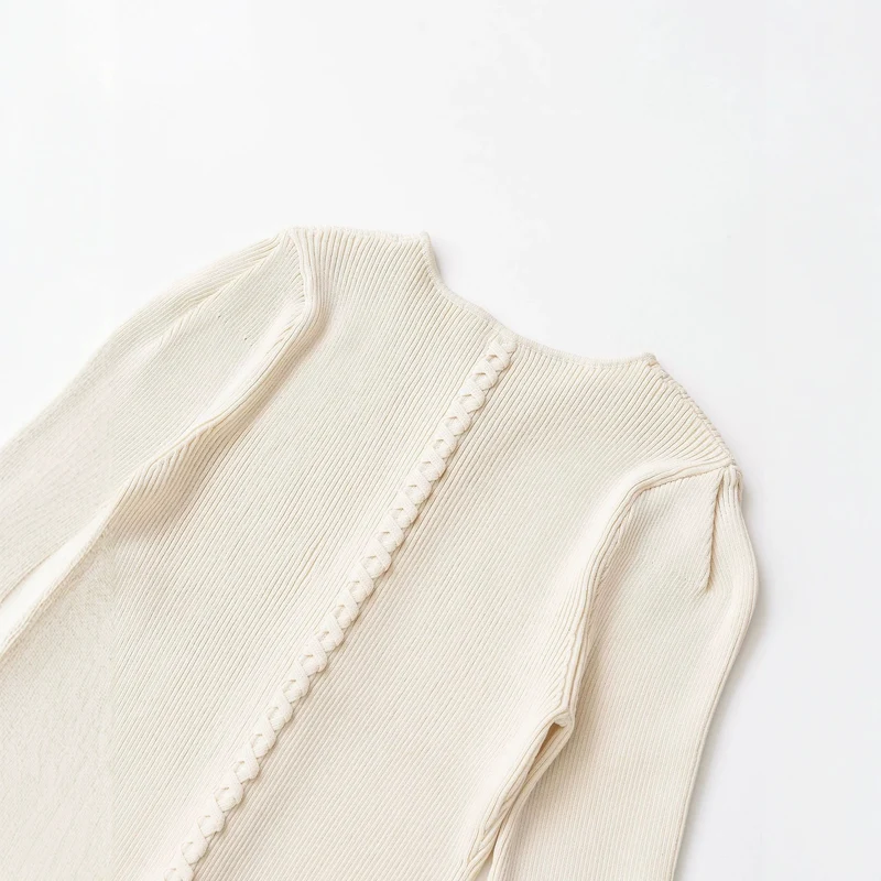 Damen Feinstrick-Cardigan mit durchgehender Knopfleiste, taillierter Rippenstruktur und geschwungenem Saum Drune