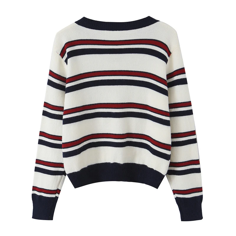 Damen Feinstrick-Cardigan im Cropped-Boxy‑Schnitt mit durchgehender Knopfleiste Drune