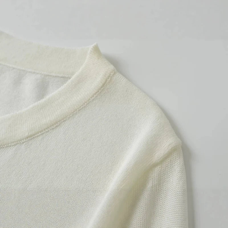 Damen Feiner Henley-Strickpullover mit Knopfleiste und Rippbund Drune