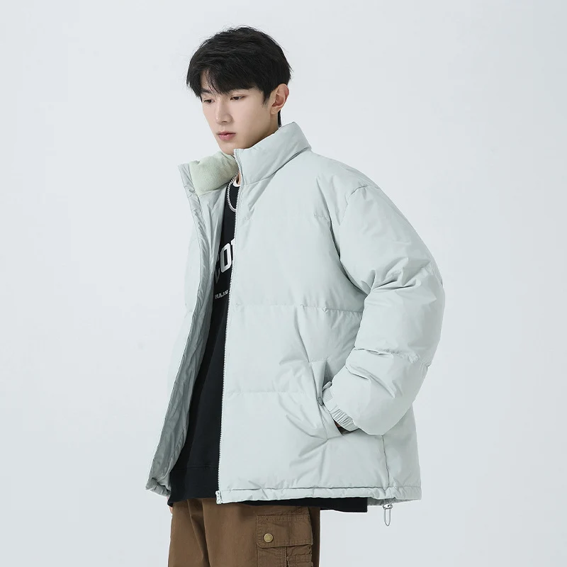 Damen Wattierte Steppjacke mit hohem Kragen und Teddyfutter Drune