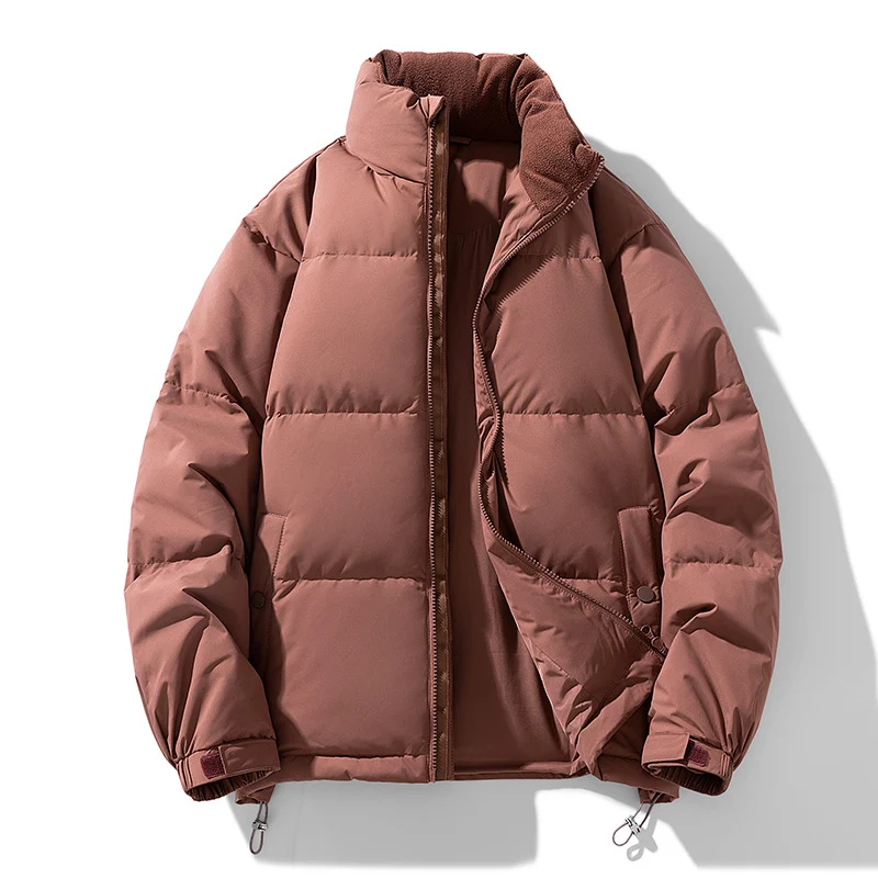 Damen Wattierte Steppjacke mit hohem Kragen und Teddyfutter Drune