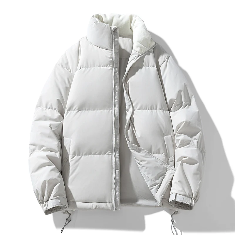 Damen Wattierte Steppjacke mit hohem Kragen und Teddyfutter Drune