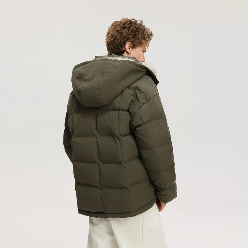 Damen Stepp-Kurzjacke mit abnehmbarer Kapuze und wärmender Microfaserfüllung Drune