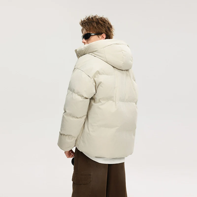 Damen Oversize-Steppjacke mit integriertem Fleece-Innenlayer und Kapuze Drune
