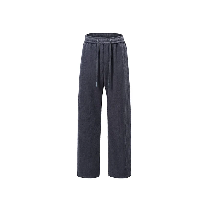 Damen Breit geschnittene Cordhose mit Tunnelzugbund und nachhaltigem Baumwollmix Drune
