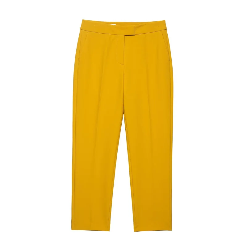 Damen Doppelreihiger Longblazer mit markanten Revers und Zierösenknöpfen Drune