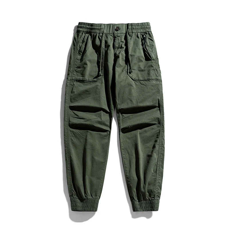 Herren Tapered-Cargojogger mit elastischem Komfortbund, Pattentaschen und Knöchelbündchen Drune