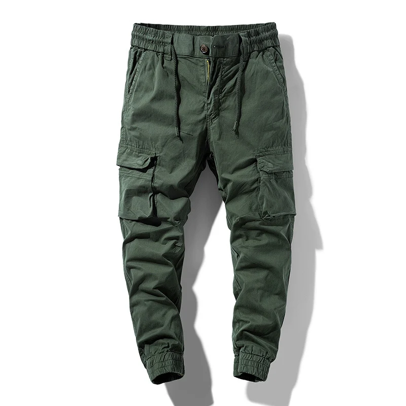 Herren Tapered‑Cargohose im Joggerstil mit elastischem Komfortbund und großzügiger Taschenorganisation Drune