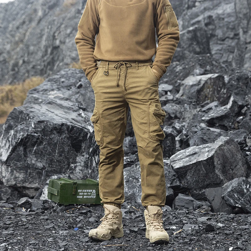 Herren Tapered-Cargo-Jogger im Urban-Utility-Stil Drune