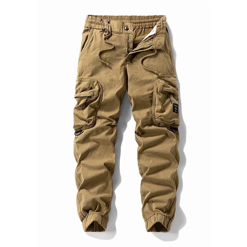 Herren Tapered-Cargo-Jogger im Urban-Utility-Stil Drune
