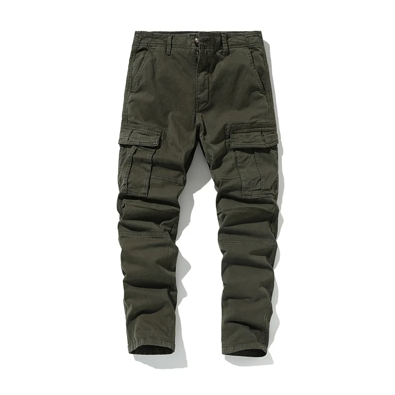 Herren Tapered-Canvas-Cargo-Workhose mit ergonomischen Kniefalten und Organizer-Taschen Drune