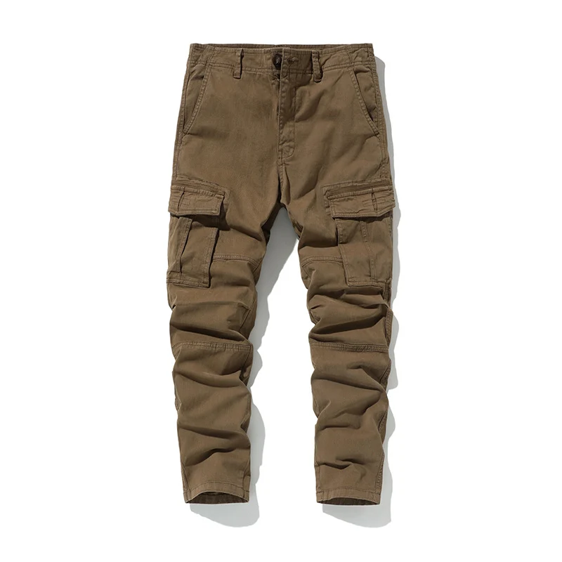 Herren Tapered-Canvas-Cargo-Workhose mit ergonomischen Kniefalten und Organizer-Taschen Drune
