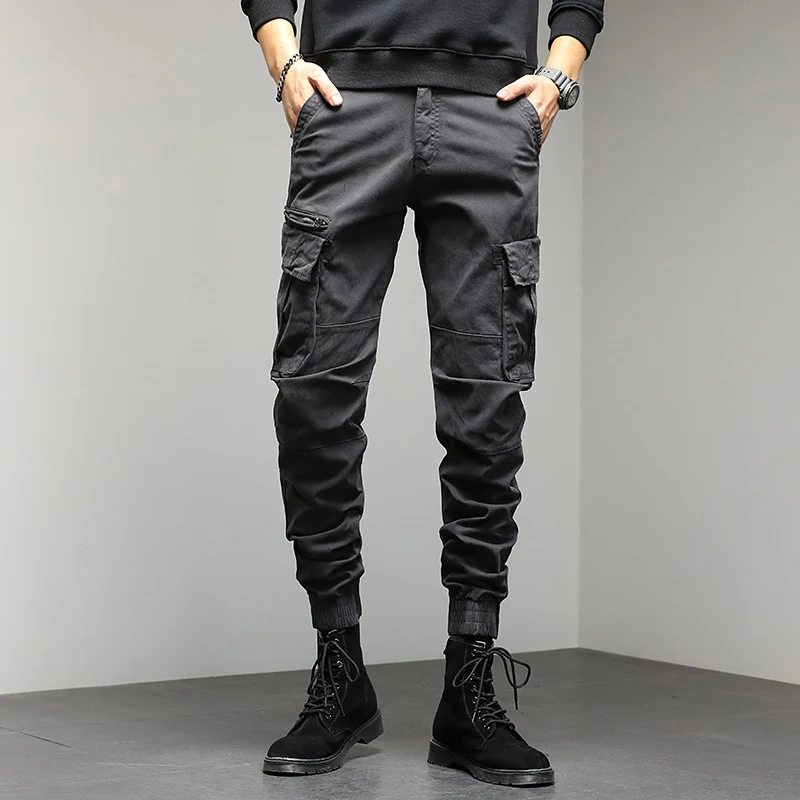 Herren Tactical‑Style Cargo‑Joggerhose mit multifunktionalen Taschen und elastischen Bündchen Drune