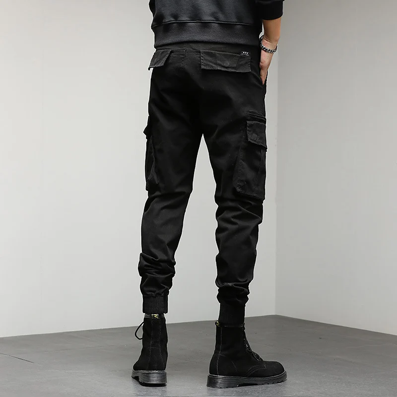 Herren Tactical‑Style Cargo‑Joggerhose mit multifunktionalen Taschen und elastischen Bündchen Drune