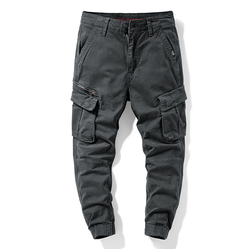 Herren Tactical‑Style Cargo‑Joggerhose mit multifunktionalen Taschen und elastischen Bündchen Drune