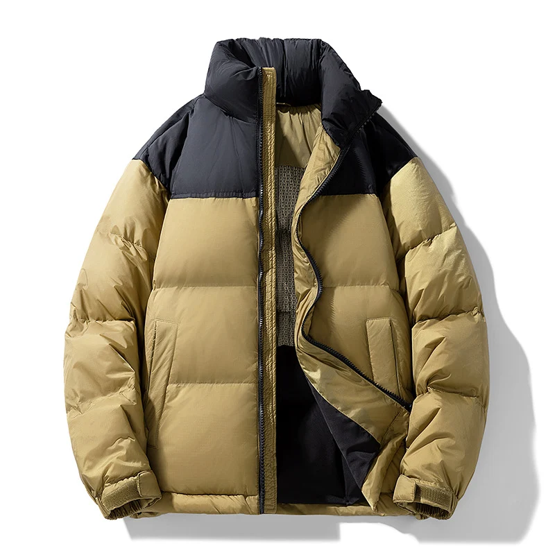 Herren Steppjacke mit hohem Stehkragen und Thermofutter Drune