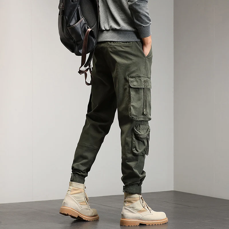 Herren Slim‑Tapered Cargo‑Jogginghose Drune
